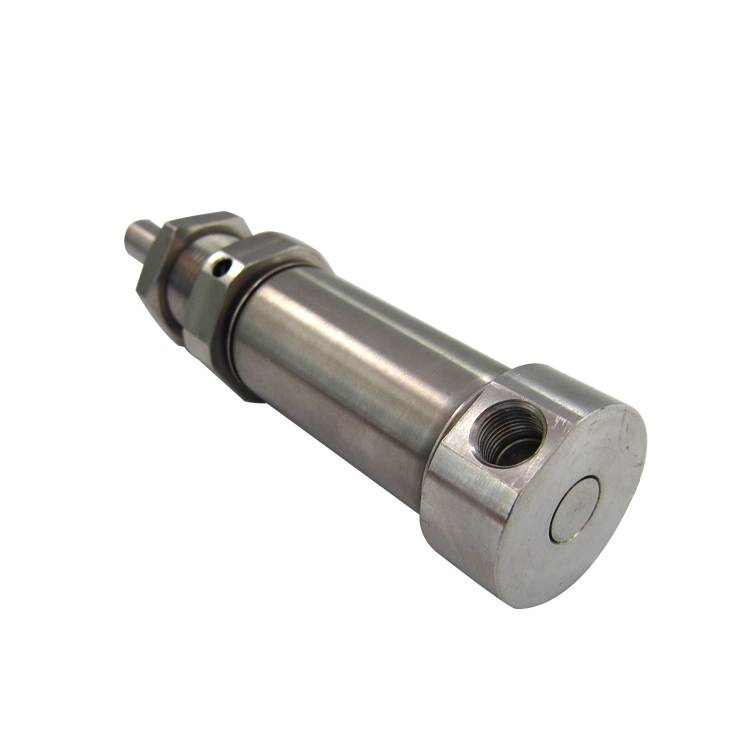 Densen Customized CNC Micro Small Stainless Steel Part Compressed Pneumatic ISO Mini Air Cylinder