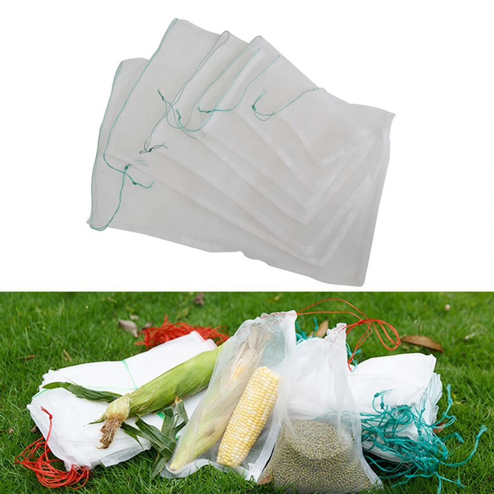 Nylon Fruit Vegetable Plant Insect Protection Grow Mesh Bags Garden Anti Bird Pest Insect Protection Net Bag