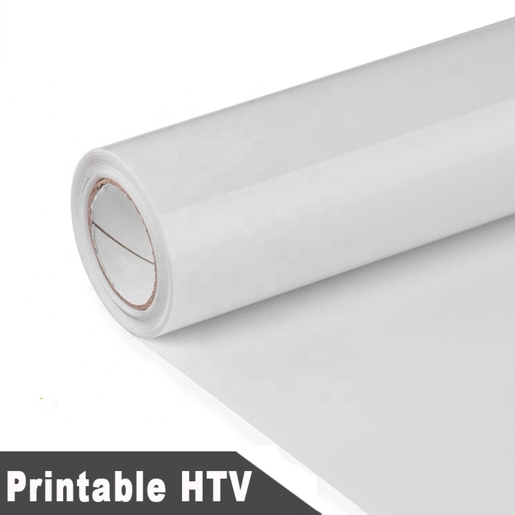 Papel para transferência imprimível PU Transferência de vinil em vinil Cricut Ferro imprimível para tecidos escuros