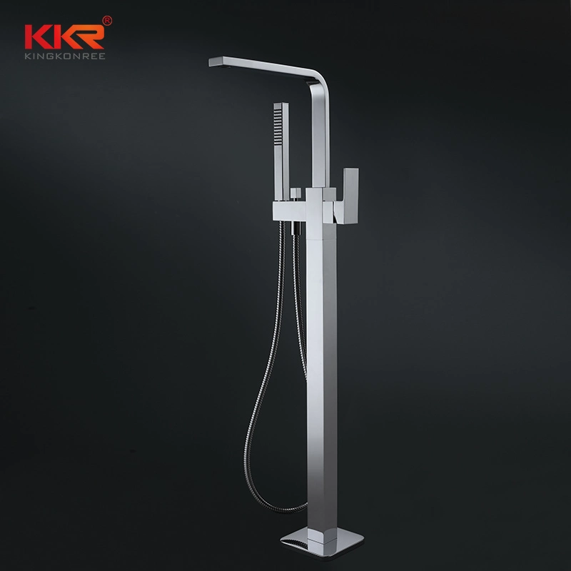 Black Bathtub Faucet Set Brass Body Shower Faucet Accessory