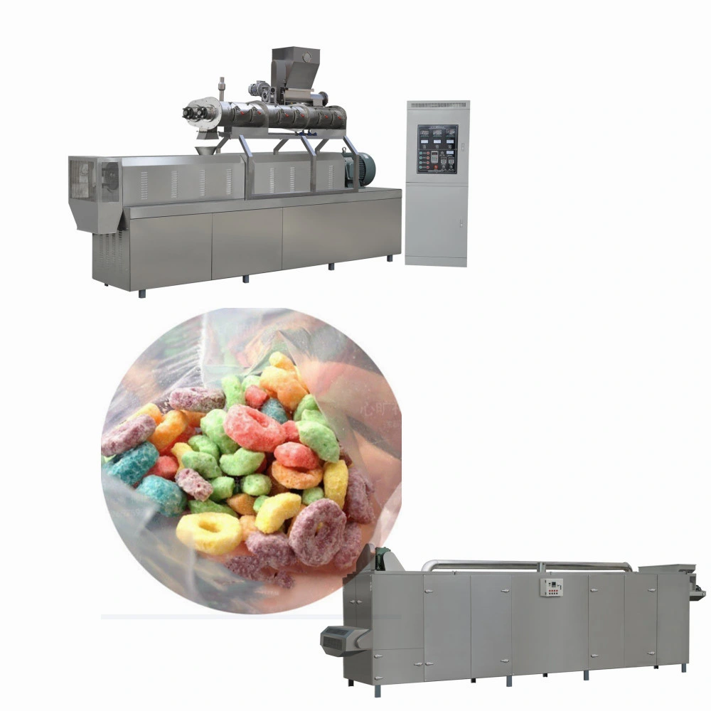 Frittieren Nacho Chips Snacks Food Process Extrusionsmaschinen Linie Mais Geräte Für Frittierte Lebensmittel