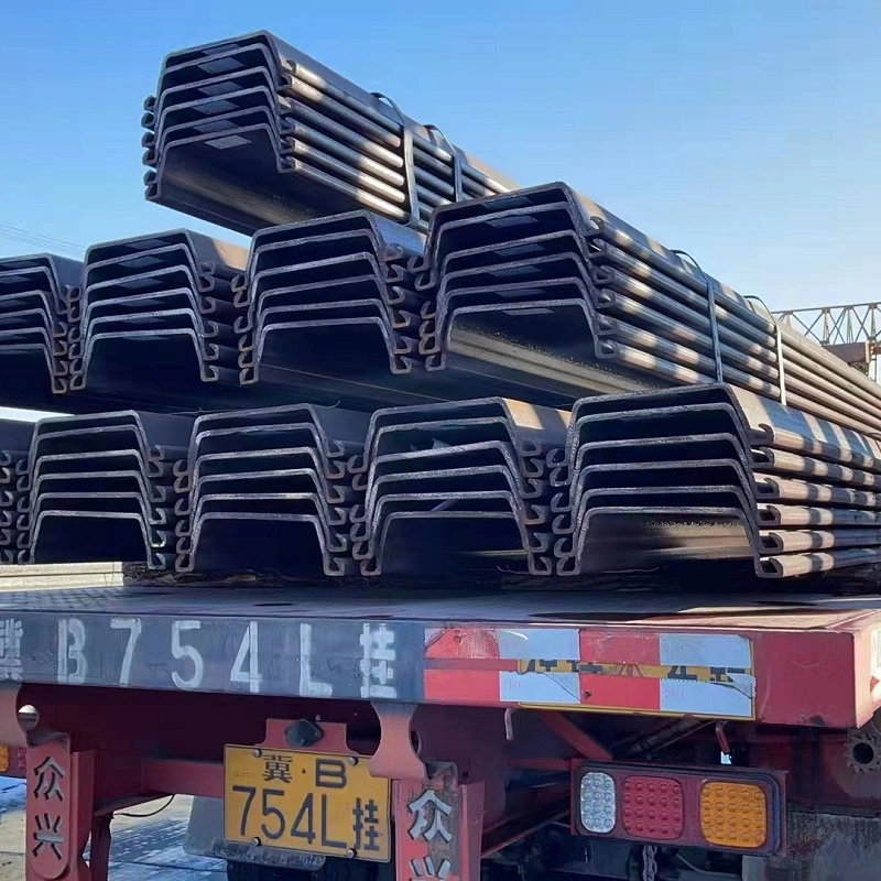 Promotion Price JIS a 5528 Larsen Sy295 Sy390 U Type 6m 12m Carbon Steel Sheet Pile for Philippines