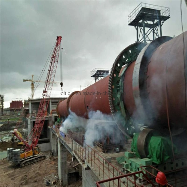 Forno rotativo incinerador de resíduos perigosos máquina de incineração