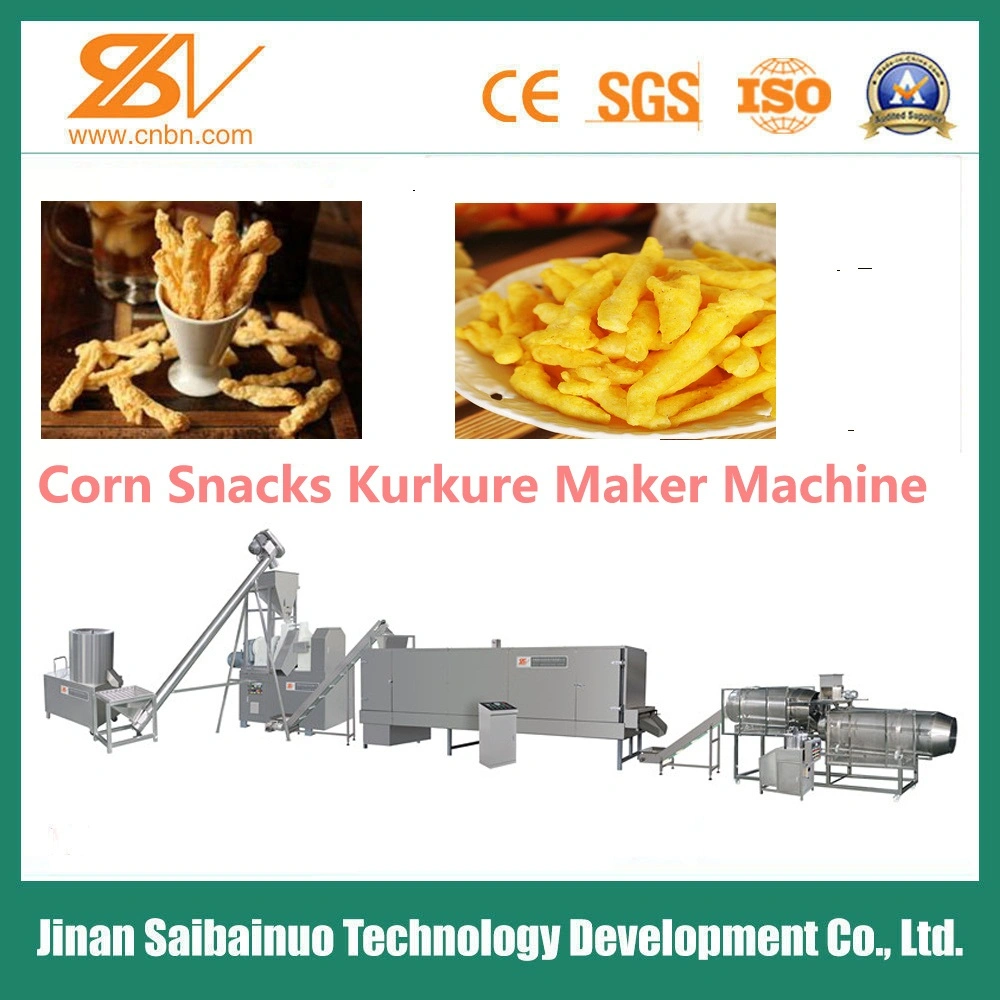 Ce Standard Full Automatic Corn Snacks Kurkure Maker Machine