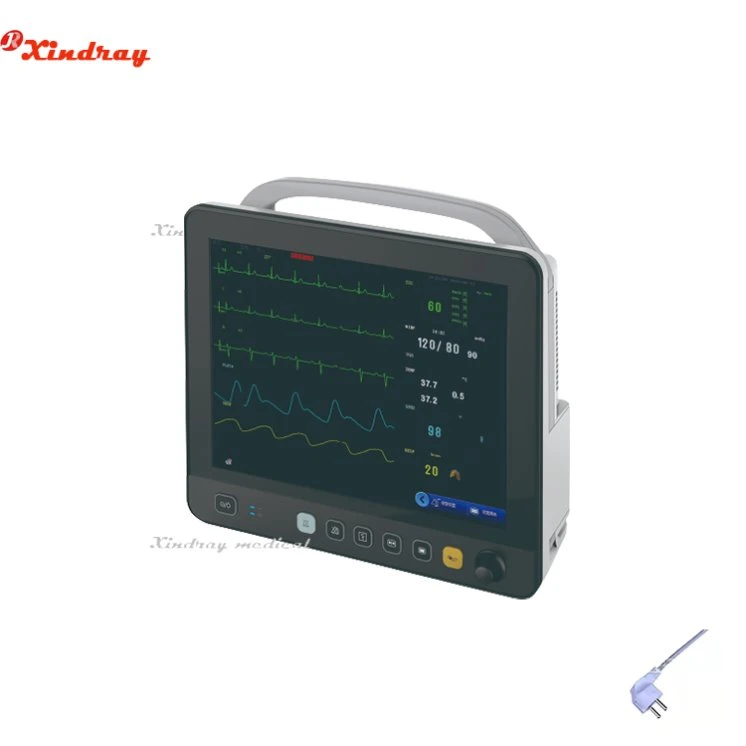 Medical Clinical Emergency 6 Parameter 12 Inch Multipara Monitor Patient