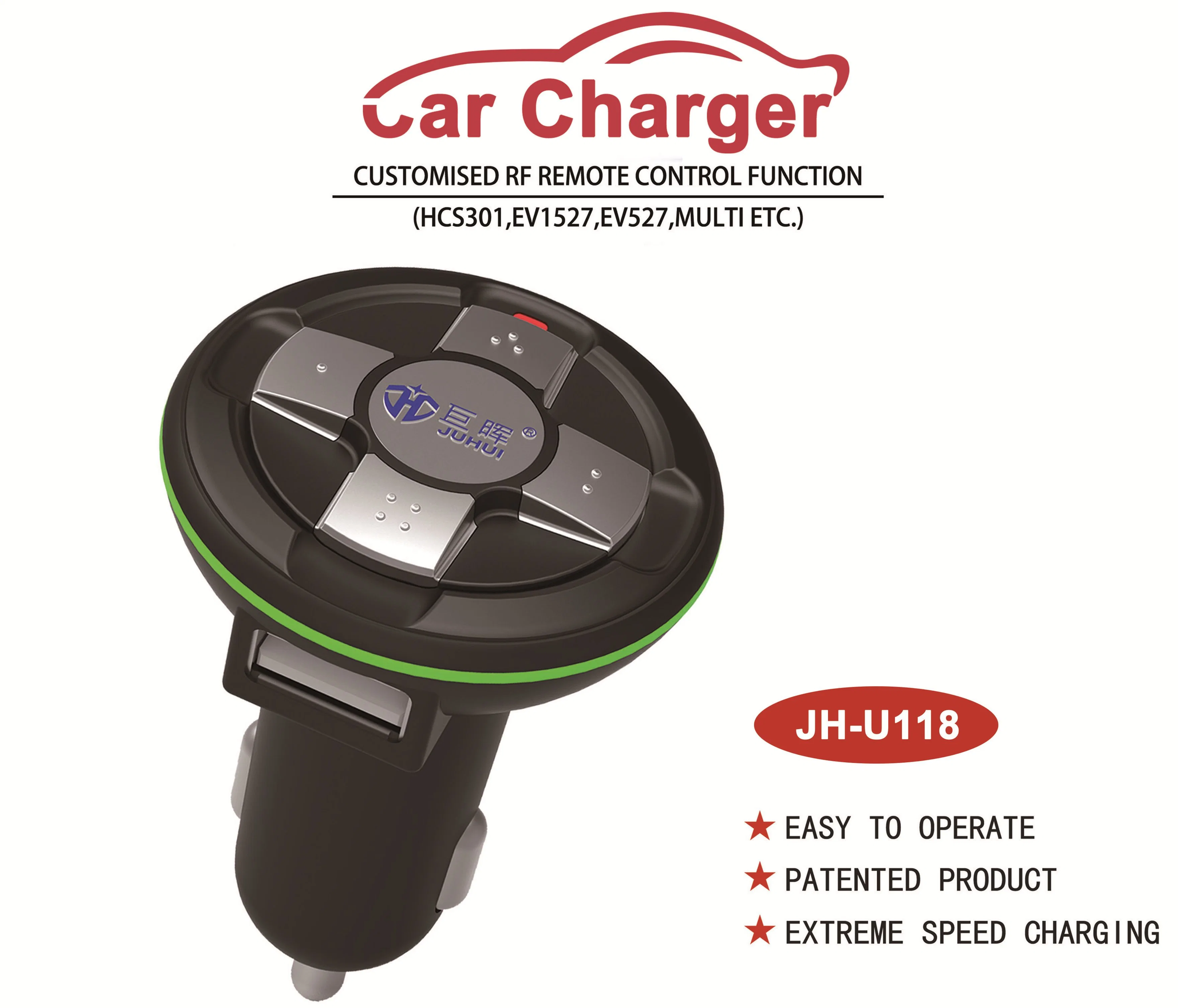 USB Universal Remote Control Car Charge