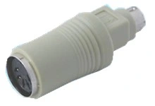 Adaptador de teclado Mini DIN6M/DIN5F