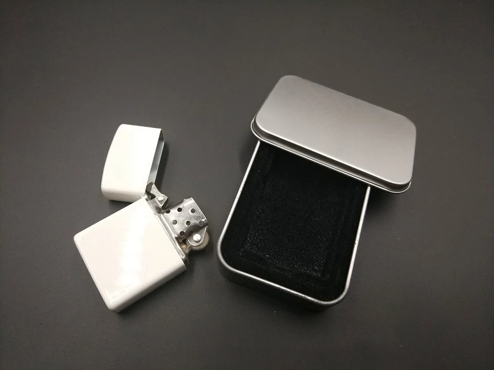 White Metal Blank Sublimation Lighter
