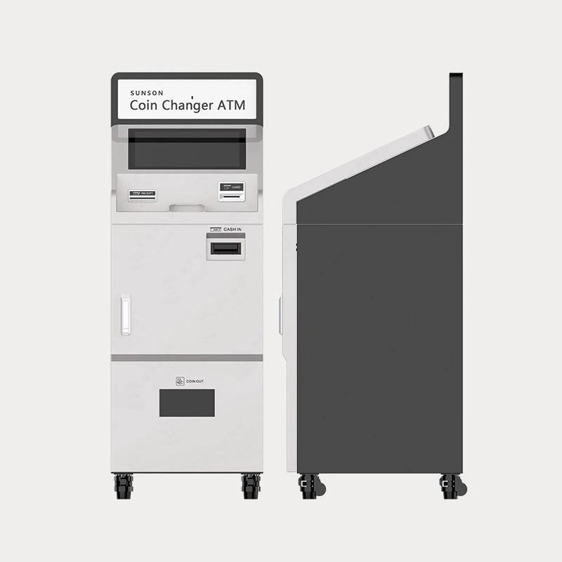 Kiosk Payment Bill and Coin Option Dispensing Cash Back