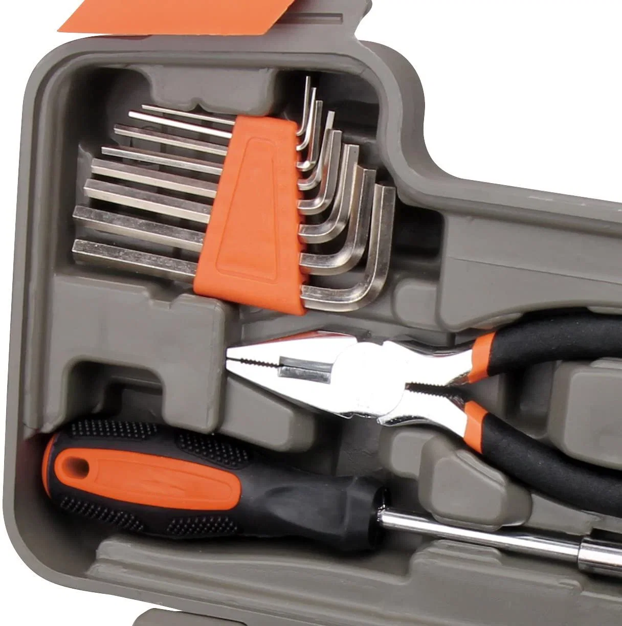 39PCS Tool Set Box Hand Tool Set with Storage Case Repair Tool Kit