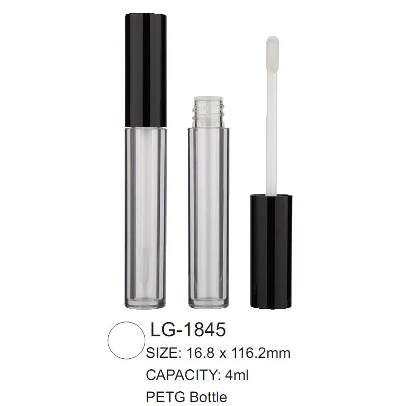 Empty Lip Gloss Tube, PETG 4ml Good Quality Lipgloss Tube Container Cosmetic Packaging