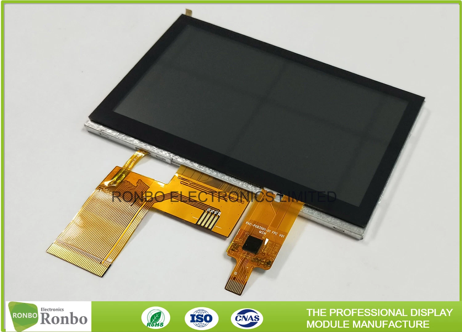 High Brightness 4.3 Inch Resolution 480 * 272 Capacitive Touch LCD Display Screen