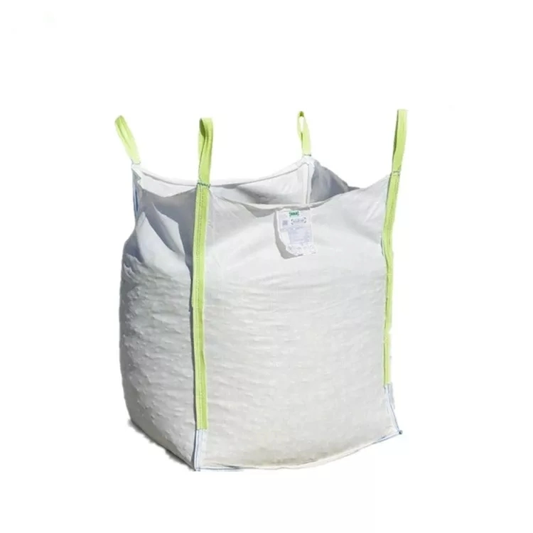 1 tonelada de 1.5 ton PP Big Bag Packaging 1 toneladas de bolsas de arena PP Jumbo/Material de construcción/fertilizante químico/harina/