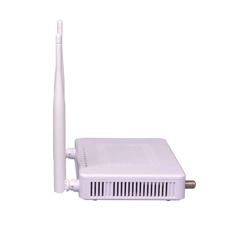 FTTH Gpon & Epon ONU Dual-Mode CATV Modem WiFi Router with Dual Antennas