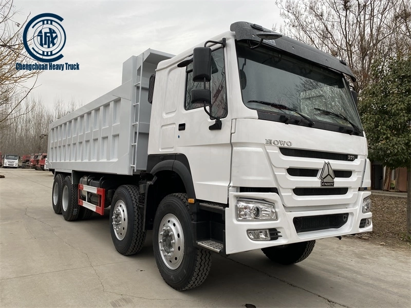 Cnhtc Factory Price Used HOWO Truck 8X4 /6X4 Dump Truck Sinotruk Tipper 12 Tires 12wheel/10wheel 50 Tons Truck Used Dump Truck