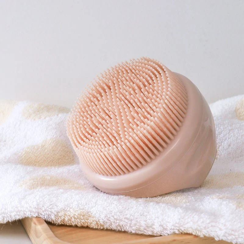 Exfoliating Body Silicone Bath Brushes Sponges Soft Bristles Silicone Bath Body Exfoliate Brush