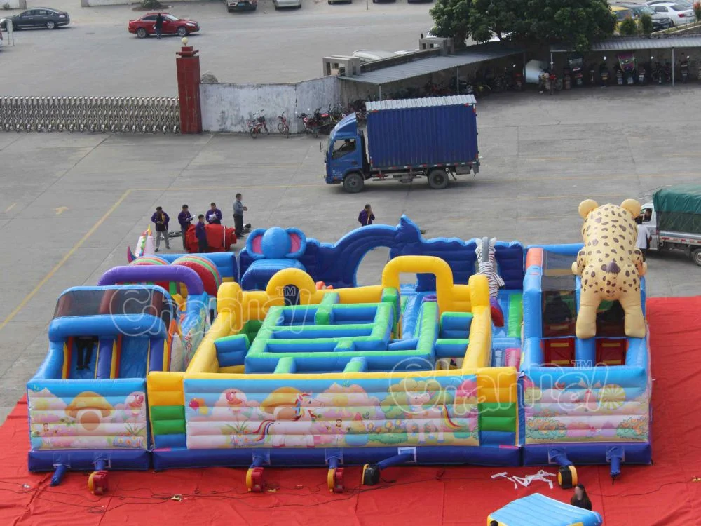 Inflatable Theme Park Indoor Obstacle Park Indoor Spielplatz