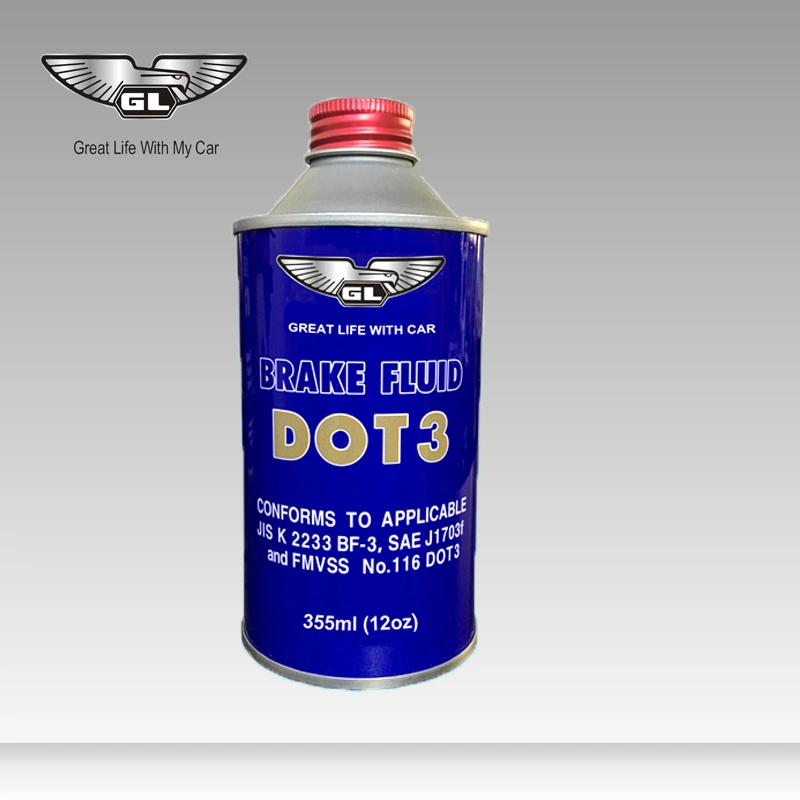 High Boiling Point Synthetic Brake Fluid DOT 3 DOT 4 Brake Oil