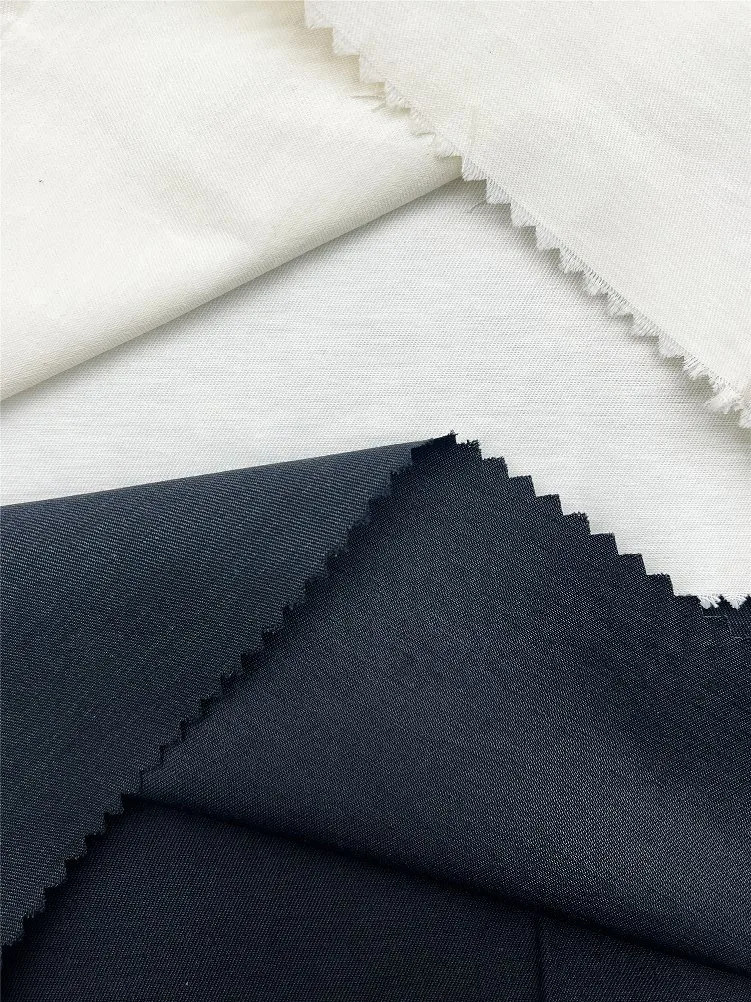 Top Quality 35% Nylon 65% Cotton Fabric 70D*21S Twill 160 GSM Textile For Garment