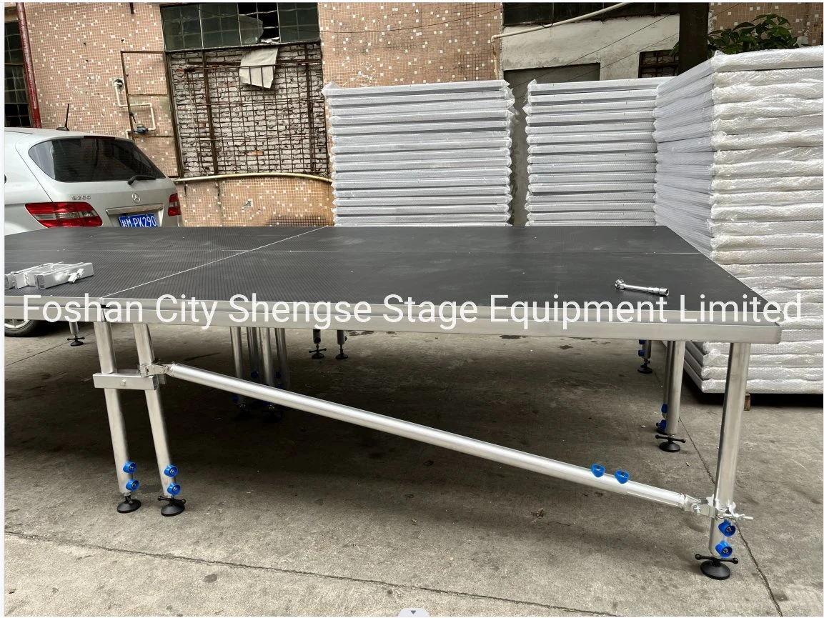 Heavy Duty Safety Event Moving Platform Durable Mobile Simple Quick Lock Aluminum Stage with Factory Price