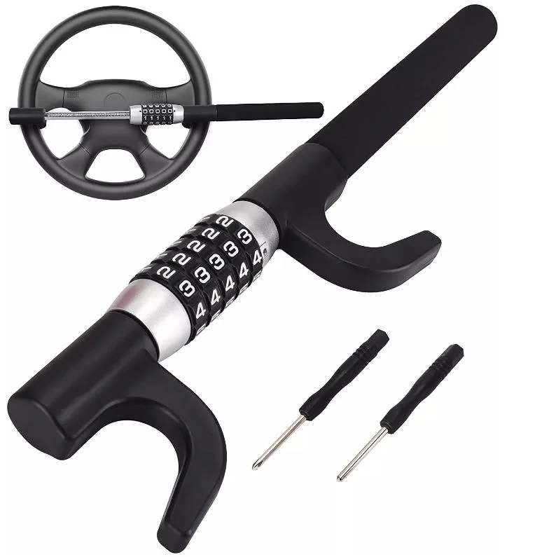 Anti Theft Password Car Steering Wheel Lock