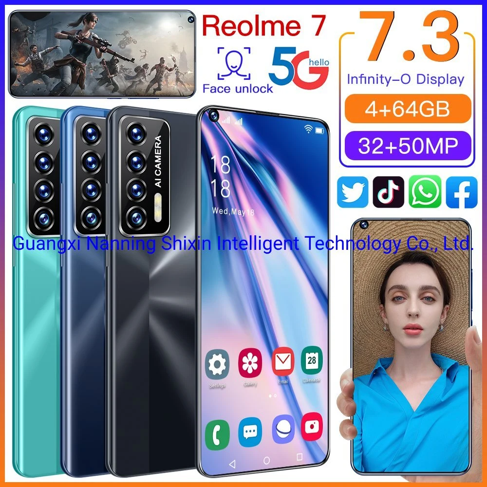 Refurbished Original Unlocked Smartphone Mobile Phone Reolme7