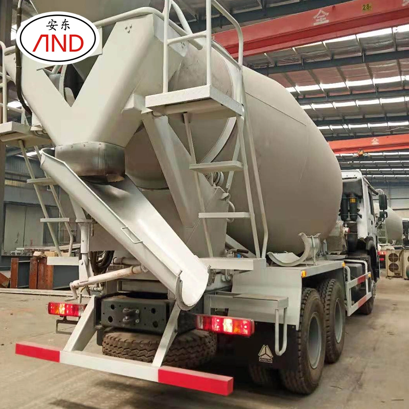 Automatic Water Supply Self Loading Concrete Mixer Truck