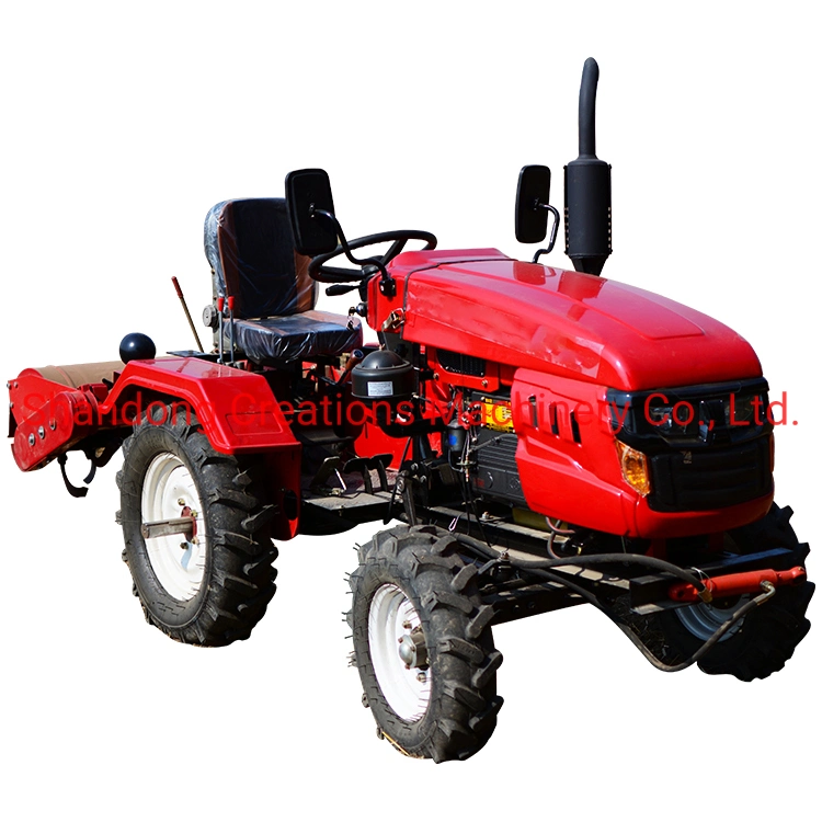 20HP Mini chinois petit tracteur de jardin agricole de machines agricoles pour le meilleur prix