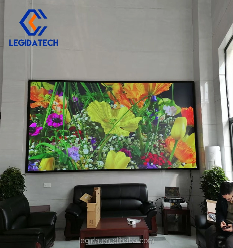 Legidatech New Video Wall Fixed 4K LED Panel Screen Wall Mounted for Indoor