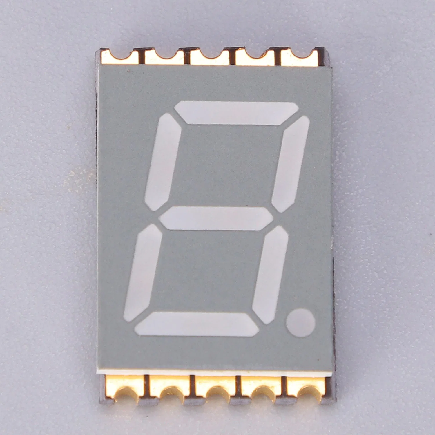 0.20 Inch (5.08 mm) Digit Height Single Digit SMD Display