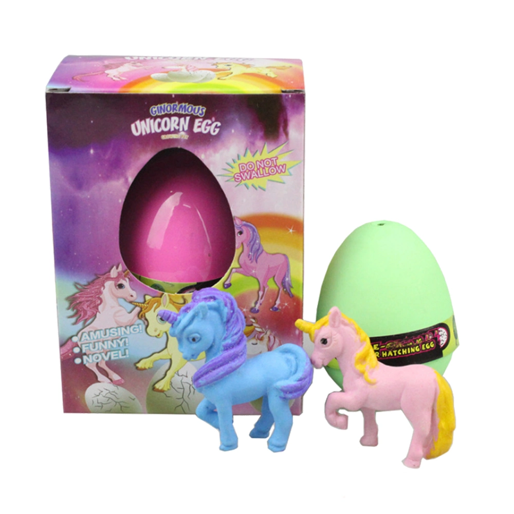 Water Growing Unicorn Hatching Pet Egg Toy for Kids