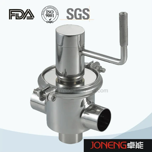 Stainless Steel Sanitary High Pressure Regulating Manual Type Flow Control Valve