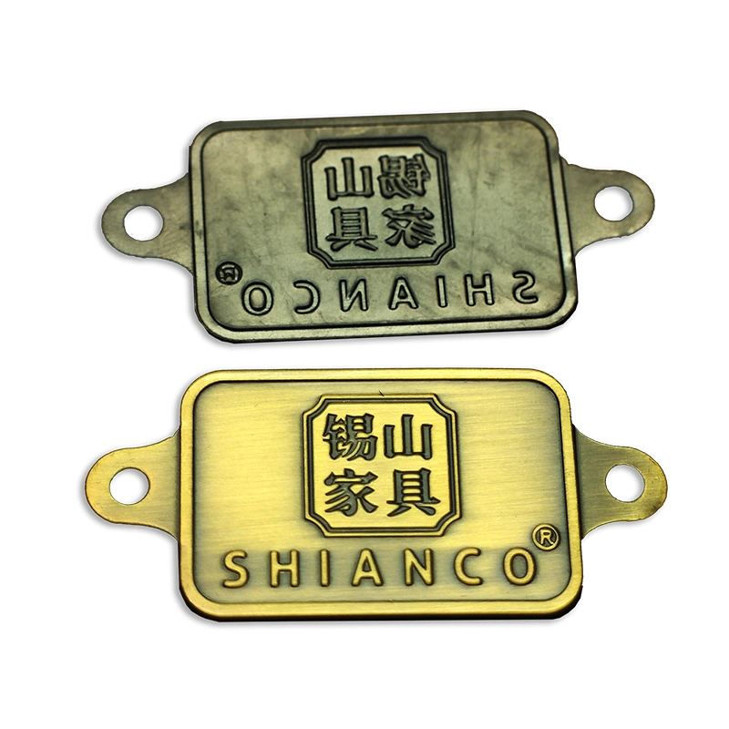 Original Factory Wholesale/Supplier Customized Electroplate Embossed Copper Brass/Bronze/Golden/Nickel/Chrome Dog Tag for Animals