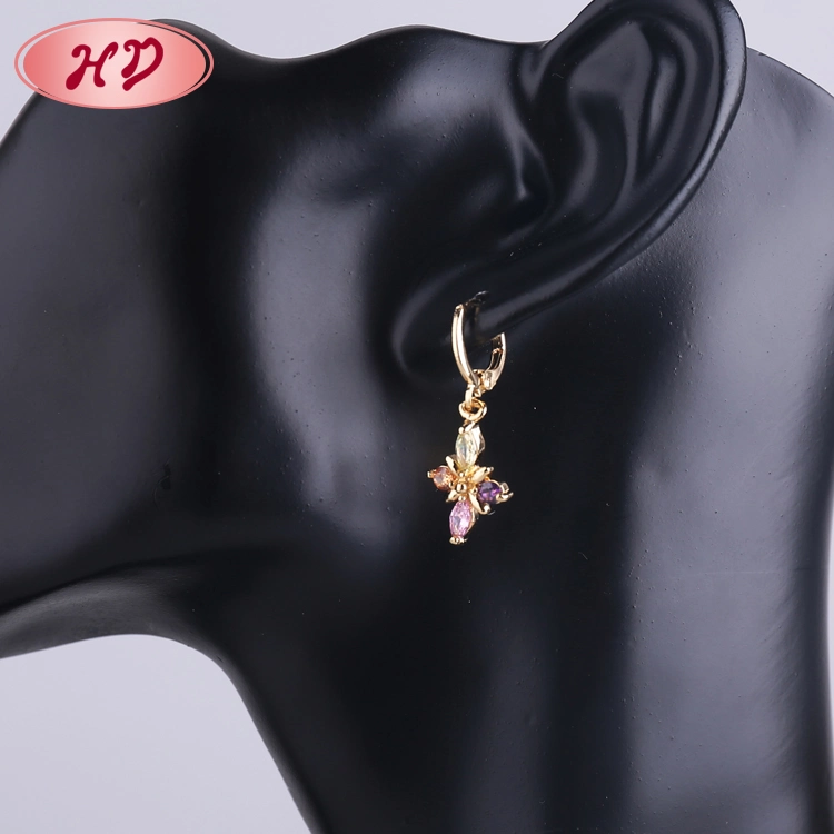 Fashion Costume Wholesale/Supplier Imitation 18K Gold Plated Jewelry with Earring Sets Pendant Necklace