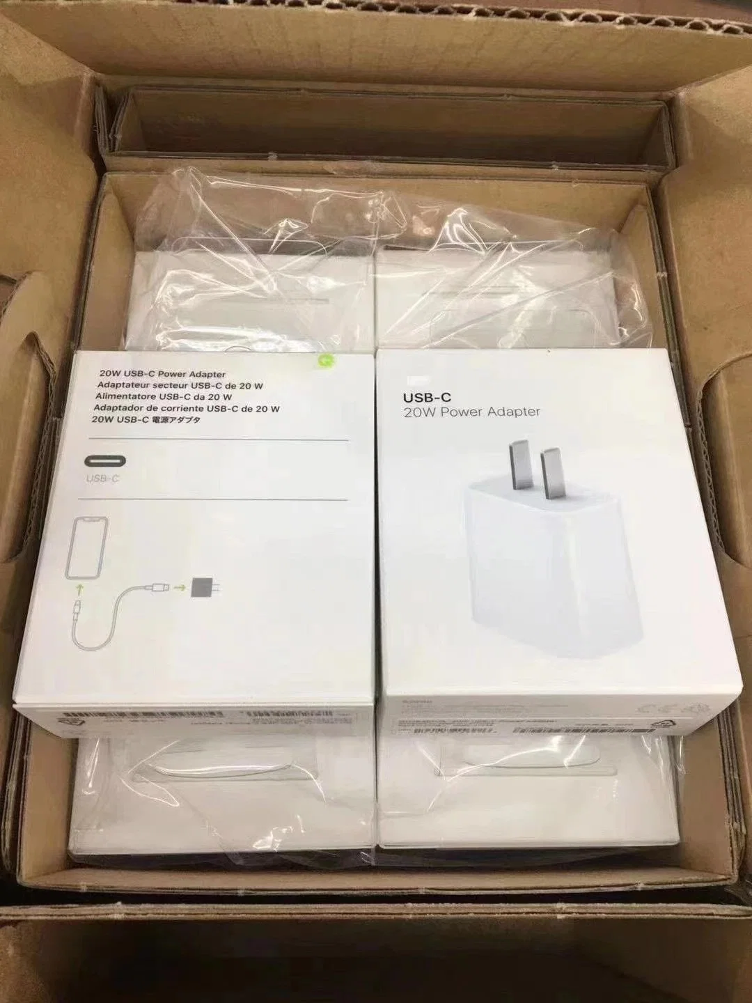 Top Quality Original 20W USB-C Power Adapter Fast Charger Type -C EU Us UK Au Mobile Phone Accessories for Phone with Wholesale/Supplier Price