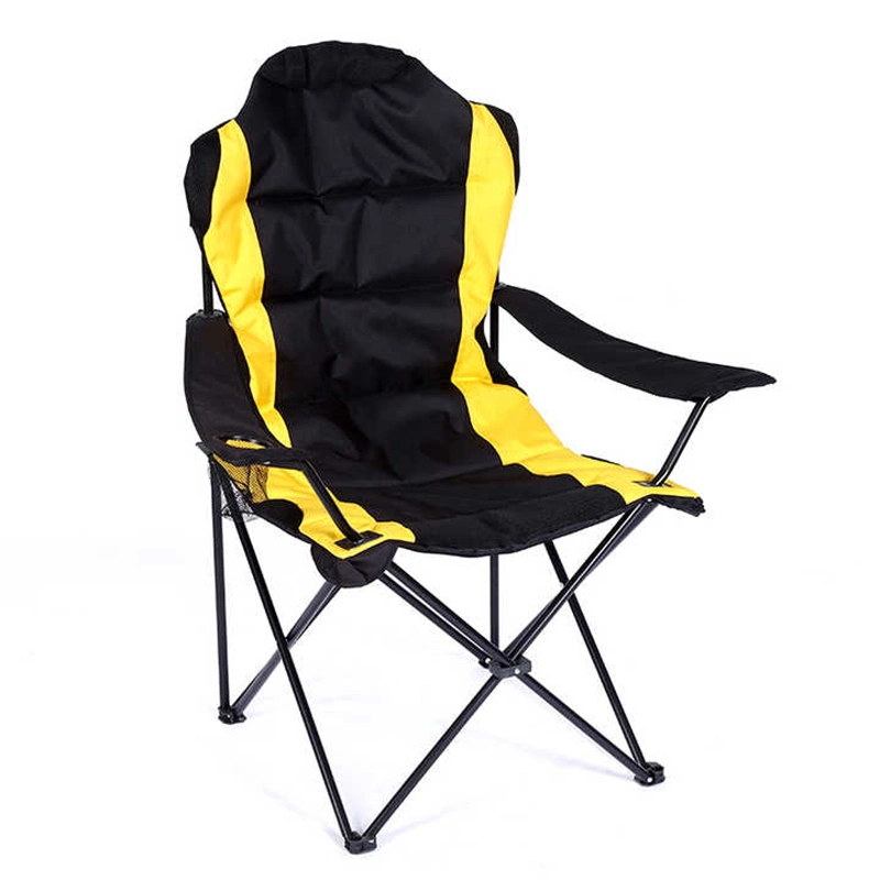 Outdoor Portable Folding Oxford Fabric Steel Frame Fishing Beach Chairs for Travel Camping