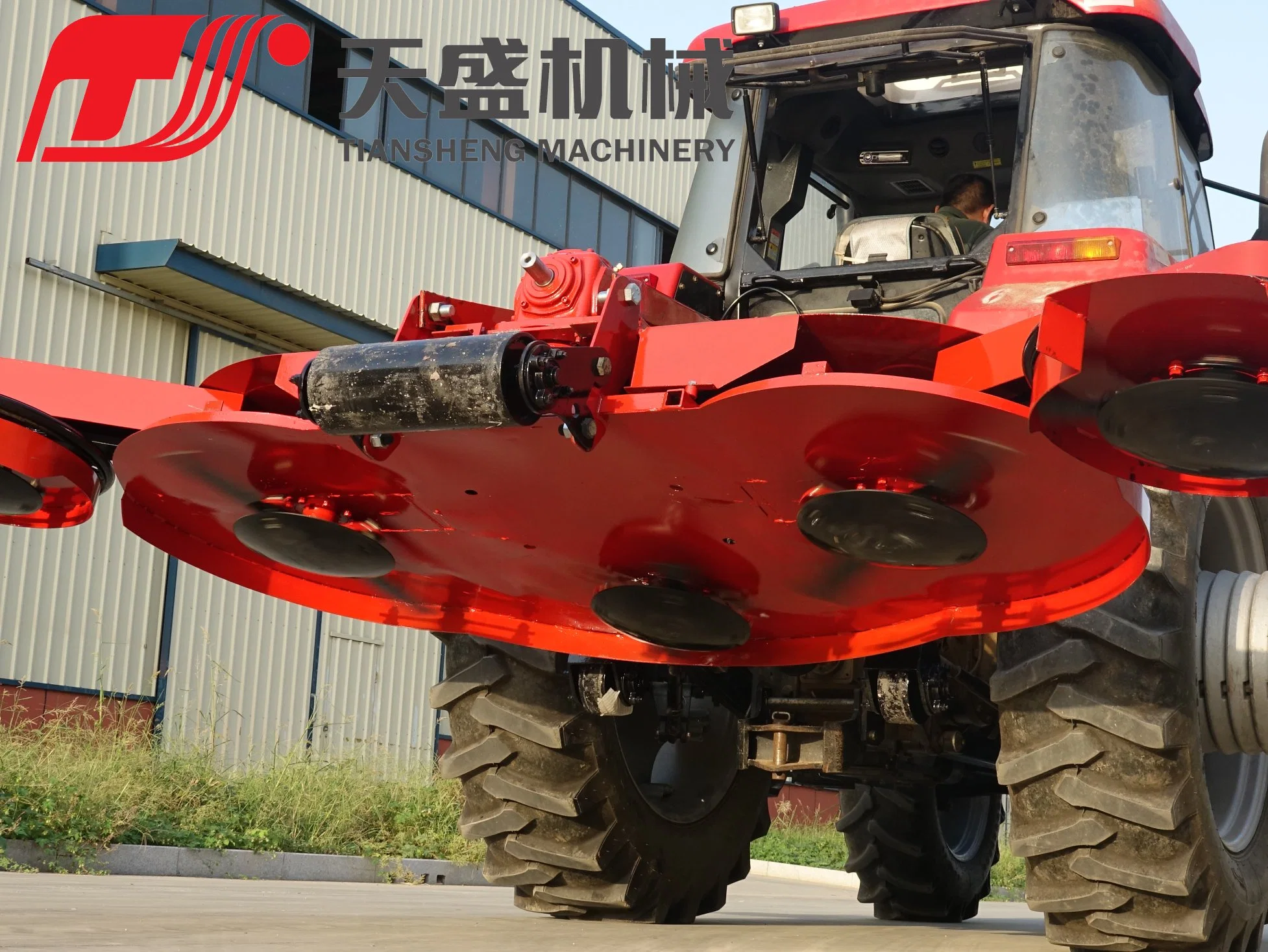 Agricultural Machinery Mechanical Double Obstacle Avoidance Field Grass Cutter Orchard Garden Lawn Mower