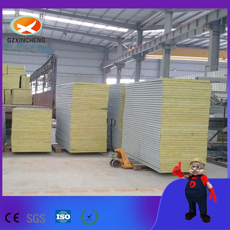 Fireproof Mineral Wool Sandwich Panel for Wall