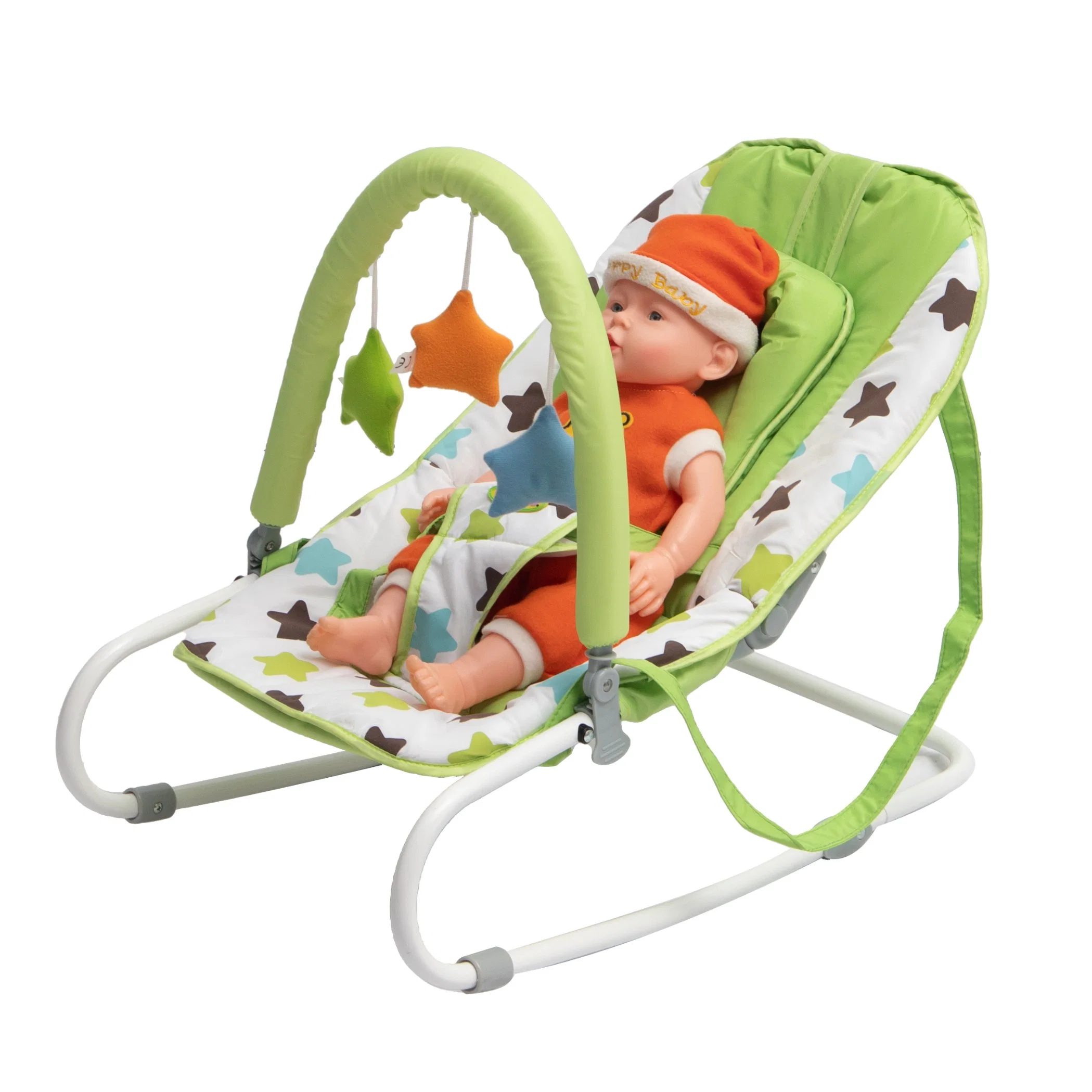 Newborn Infant to Toddler Rocker Baby Swing Bouncer Rocker Baby Economic with Toy