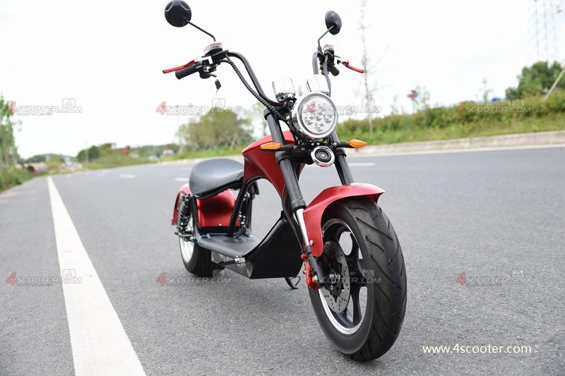 Nuevo tipo de 2000W CEE motocicleta eléctrica el picador Citycoco Scooter