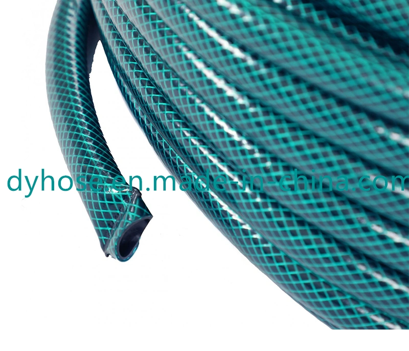 New Material 1/4"-3" Flexible High quality/High cost performance  Reinforced PVC Garden Hose for Home & Garden