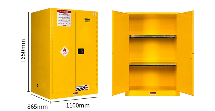 Chemical Resistant Flammable Safety Cabinet Fire Proof Storage Cabinets for Laboratory