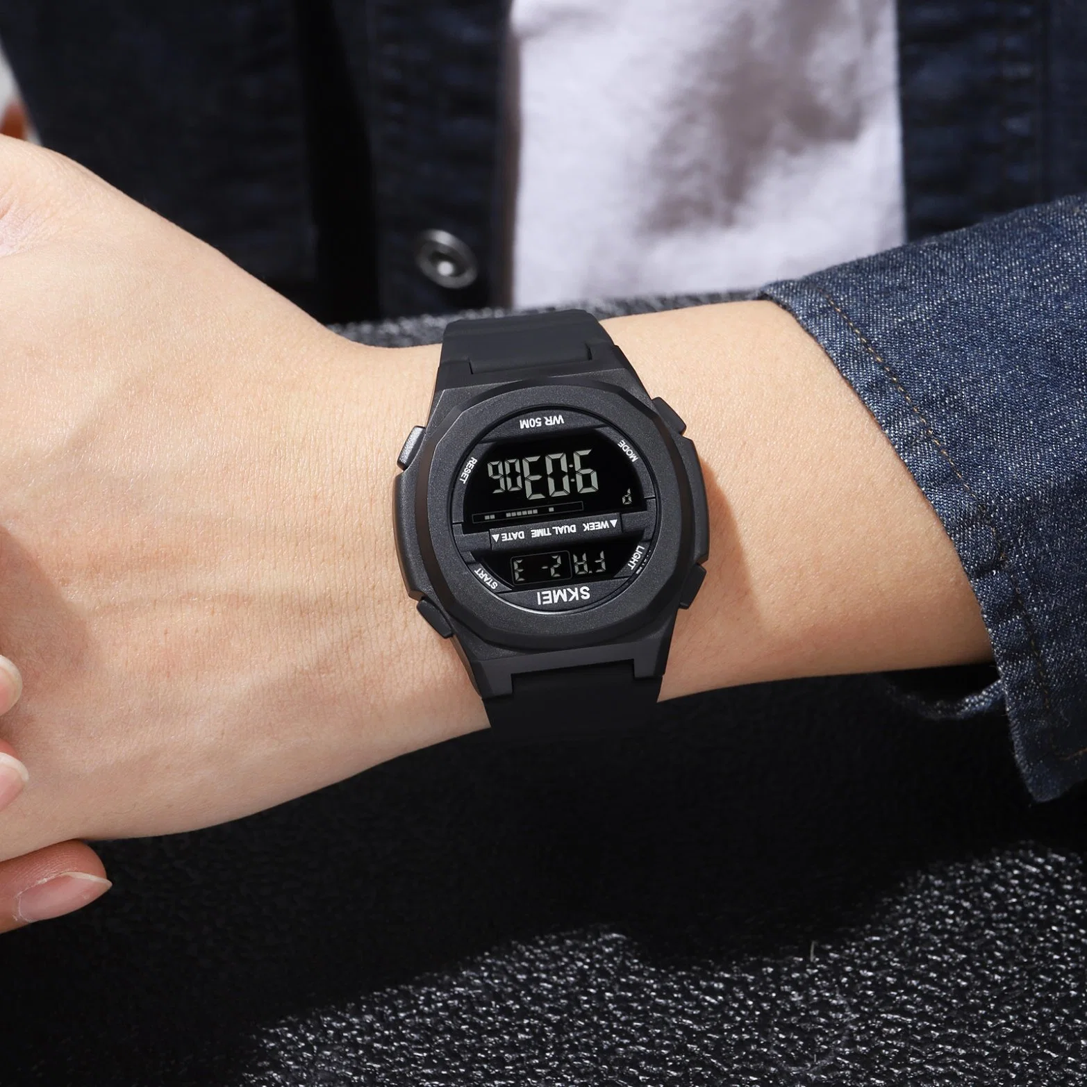 Armbanduhr für Fashion Watch Quarz Uhren Herren Uhr mit Geschenk-Uhr Hochwertige Uhr Digitaluhr in Analog-Digital-Uhr Armbanduhren