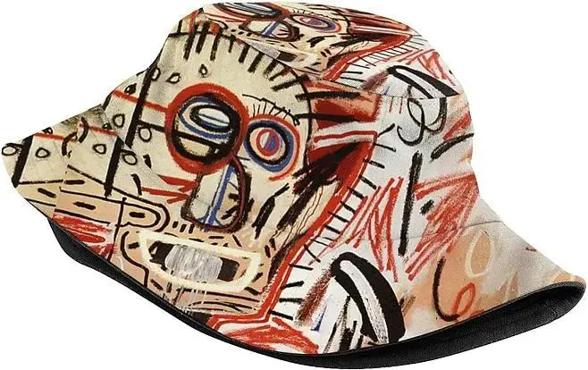 Chapeau de seau Graffiti coloré Fisherman Hat Beach idéal pour les voyages en extérieur Casquette de sport pour adultes hommes chapeau de seau pour femme