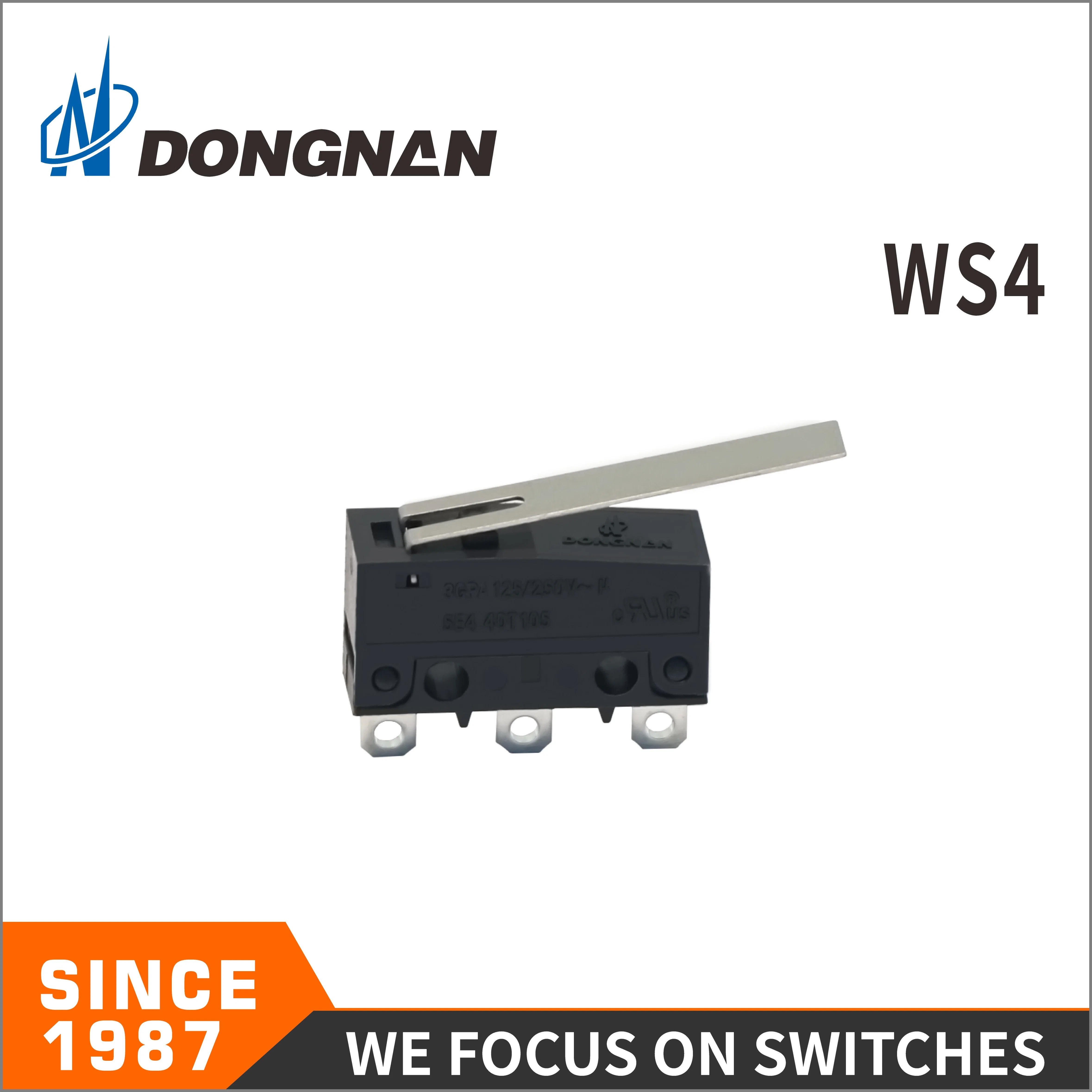 The Long Life of Ws4 Waterproof Micro Switch Is Voltage Resistant