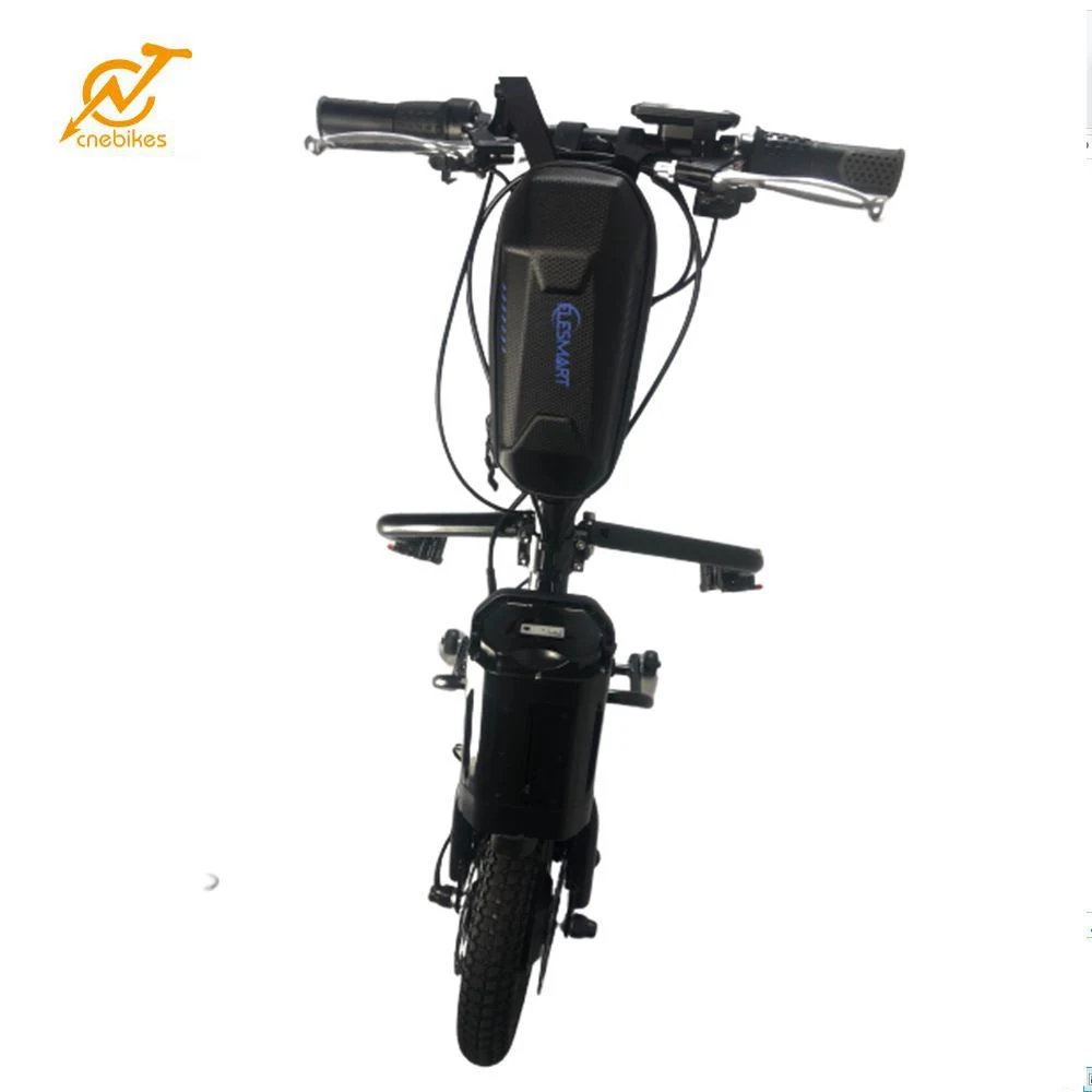 Newest Shock Absorbed Handbike Attached Handcycle 12" 36V 350W for Wheelchair Lithium Battery 10.4ah