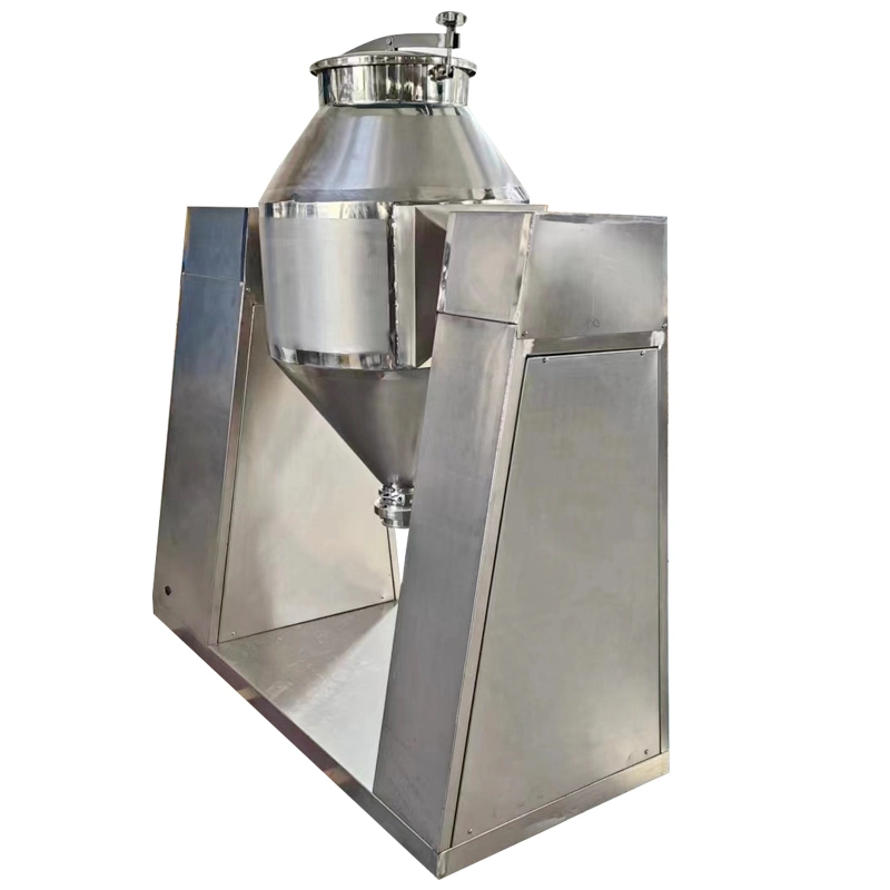 360 Degree Low-Speed Rotary Powder Drying 500L Double Cone Mixer