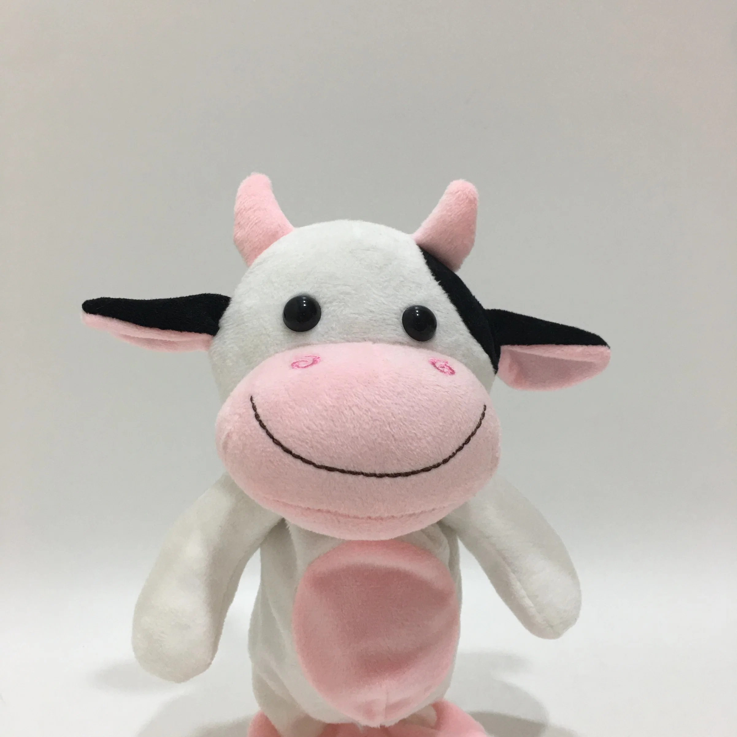 OEM Customize Cow Voice Recording & Repeating and Walking Plush Toy