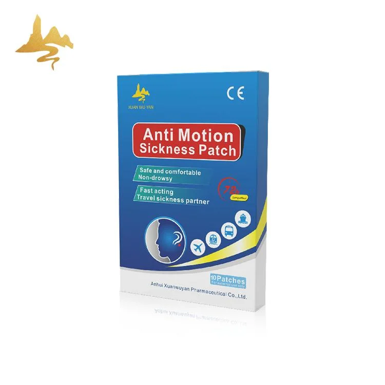 Fournisseurs médicaux Santé de fines herbes naturel Transdermique anti mouvement Sickness Patch pour Déplacement