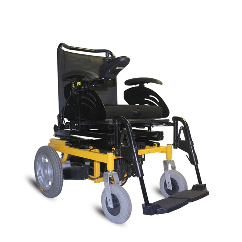Powerful Electric Wheelchair with Powder Coating Chair Frame Suitable for Handicapped